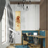Hanging Poster Canvas Wall Art Paintings of Chinese Dragon Tapestry Asian Traditional Chinese Soaring Dragon Golden Dragon Totem Wall Tapestry Wall Decor For Room (13''x 56''/33x142cm)