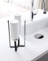 YAMAZAKI home 6785 Kitchen Multi Eco Stand-Multifunctional Plastic Bag Holder, One Size, Black