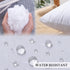 MIULEE Pack of 2 Outdoor Pillow Inserts Waterproof 18x18 Throw Pillow Inserts Decorative Premium Hypoallergenic Pillow Stuffer Sham Square for Bed Couch Sofa Cushion Patio Furniture