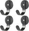 Picowe 4 Pack Magnetic Wreath Hanger Wreath Holder Wreath Hanger Hook for Metal Front Door for Christmas Decorations
