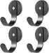 Picowe 4 Pack Magnetic Wreath Hanger Wreath Holder Wreath Hanger Hook for Metal Front Door for Christmas Decorations