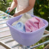 Ramddy Washing Basin / Wash Tub Plastic, 18 Quart, Purple