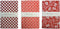 Miyamoto Komon Tenugui Towel 3 Type Set(Ichimatsu,Shippou,Luckey Cat)