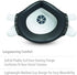 Honeywell SAF-T-Fit Plus Disposable Lead Paint Removal P100 Respirator Mask with Exhalation Valve, 1-Pack (RWS-54020)