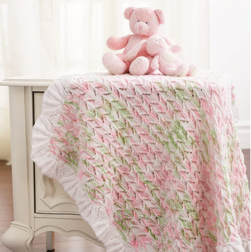 Bernat Baby Sport Big Ball Ombre Yarn, 9.8 oz, Gauge 3 Light, 100% Acrylic, Blossom