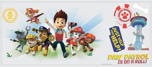 RoomMates RMK2641GM Paw Patrol Wall Graphics Peel and Stick Giant Wall Decals