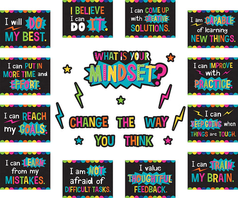 Teacher Created Resources What is Your Mindset? Bulletin Board (TCR8882)