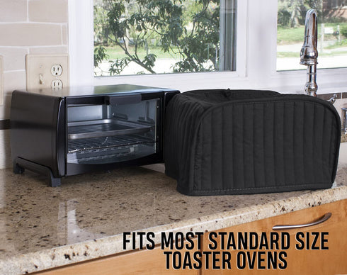 Ritz Toaster Oven Cover, 15 Inch, Black