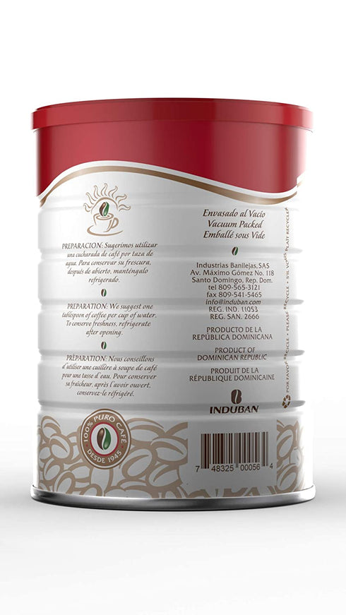 Santo Domingo Coffee, 10 oz Can, Ground Coffee - Product from the Dominican Republic€¦ (2)