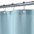 Extra Long Shower Curtain 96 Inch Length, Waffle Weave Polyester Fabric Shower Curtains for Bathroom Washable, Blue, 72x96 Inch