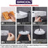 Gricol Shower Caddy Bathroom Corner Shelf with Hooks, Shampoo Holder Organizer, No Drilling Adhesive Basket Storage Wall Mounted Bathtub Organizer, 2 Pack