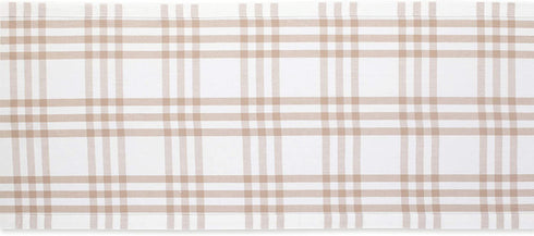 DII Home Sweet Farmhouse Table Top Collection Stylish D©cor for Family Dinners, Dinner Parties, Weddings & Everyday Use, Table Runner, 14 x 108, Stone Plaid