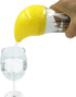 Chirpy Jug Glass Water Carafe Tweeting Bottle 34oz (1L)
