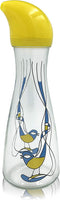Chirpy Jug Glass Water Carafe Tweeting Bottle 34oz (1L)