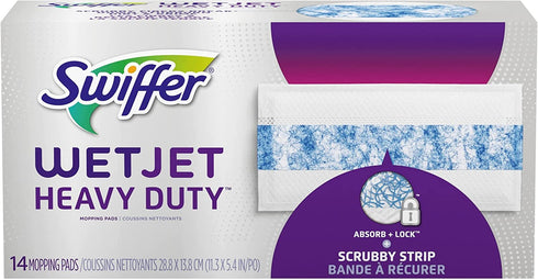 Swiffer Wetjet Pads with The Power of Mr. Clean Magic Eraser, 14 Count