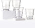 Cupture Riviera Tumblers Unbreakable Drinking Glasses, BPA-Free Material, 12 oz, 4 Pack (Clear)