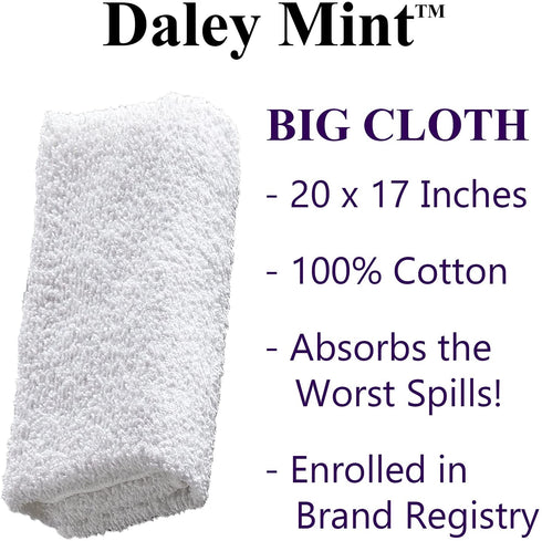 FOLEX Instant Carpet Spot Remover + Daley Mint Cloth | Instant Rug, Upholstery, and Carpet Spot Remover Kit for Home, 32oz
