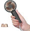 Funme Mini Handheld Fan 3500mAh Small Personal Portable Fan USB Rechargeable Fan Makeup Eyelash Fan Beauty Fan for Women Girls Black
