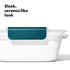 OXO Good Grips Prep & Go 4.3 Cups/1.02 L Sandwich Container | Leakproof Food Storage | Ideal for sandwiches and leftovers | BPA Free | Microwave and Dishwasher Safe | Freezer Safe | Stain Resistant