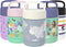 Zak Designs Kids' Vacuum Insulated Stainless Steel Food Jar with Carry Handle, Thermal Container for Travel Meals and Lunch On The Go, 12 oz, Elsa