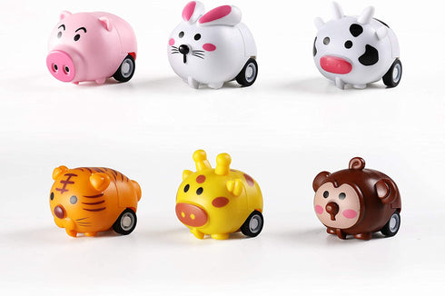 28 Packs Kids Valentine Toys Cars Set Includes 28 Animal Pull Back Cars Filled Hearts and Valentine Cards for Kids Valentine Classroom Exchange, Cute Animal Pull Back Vehicle Toys for Valentine Party Favors, Gift Exchange, Game Prizes and Carnivals Gift