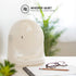 IRIS USA WOOZOO Air Circulator Fan, Vortex Fan, Desk Fan, Portable Fan, 3 Speed Settings, 360 Tilting Head, 52ft Max Air Distance, Medium, Whtie