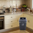 Idomy 8 Gallon Clear Kitchen Trash Bags, 100 Counts