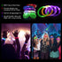Led Light Up Toys 68Pcs Party Favors for Kids Adults, Glow in the Dark Party Supplies include 40 Finger Lights, 8 Jelly Rings, 7 Light Up Animals Rings, 5 Led Glasses, 4 Bracelets, 4 Led Crystal Necklaces