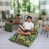 Butterfly Craze Bean Bag Chair Cover (Stuffing Not Included) Toddler Toy Organizer Fill with Stuffed Animals to Create a Jumbo, Comfy Floor Lounger for Boy™s or Girl™s Bedroom Camo
