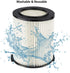 iSingo Ridgid Standard Wet/dry Vac Filter VF4000 Compatible with Ridgid 72947 Wet Dry Vacs 5 to 20-Gal, Husky Vacs 6 to 9 Gal, Craftsman 17816 Vacuum, 1 Pack