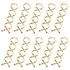 TUUXI 10pcs Spiral Hair Pins 2 Inch Gold Metal Fast Bun Hair Accessories Spiral Bobby Pins Spin Twist Screw Hair Pins for Women Hair Style DIY
