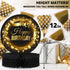 Birthday Table Centerpiece Decoration - 5-Pack Double Sided Cardstock & Tissue Paper Honeycomb Happy Birthday Decorations - 12 Birthday Party Decorations Centerpieces for Table Decorations