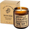 Aromaflare Scented Candles Best Friend Funny Gifts for Women Personalized Birthday Gift for Sisters Bestie Unique Christmas Presents for Female (Brown c)