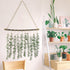 Artificial Eucalyptus Wall Hanging Decor, AgoKud Fake Eucalyptus Leaves Greenery Eucalyptus Vines Wall Hanging Plants, Farmhouse Rustic Boho Wall Decor for Bathroom, Bedroom, Living Room Decorations