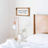 Give it to God and Go to Sleep Sign 8x17 Inch, Give it to God Signs, Rustic Bedroom Wall Decor For Couples, Framed Religious Wall Decor, Go To Sleep And Give It To God Farmhouse Bedroom Decor Sign