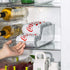 Soda Can Organizer for Refrigerator 2 Pack Can Organizer for Pantry, Freezer, Kitchen, Countertop, Cabinet -Clear Refrigerator Organizer Bins
