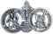 Cathedral Art St. Christopher Visor Clip, One Size, Silver