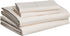 Amazon Basics Lightweight Super Soft Easy Care Microfiber Bed Sheet Set with 14" Deep Pockets - King, Yellow Scallop