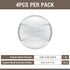 Masontops Pickle Pebble Glass Infinity Weights for Fermenting - Pickling Weight Set - Small/Regular Mouth Mason Jar Fermentation