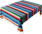 AerWo 59 x 84 Inch Mexican Tablecloth Mexican Serape Blanket for Mexican Party Wedding Cinco De Mayo Fiesta Decorations Outdoor Picnics Dining Table Cover, Large Square Cotton Fringe Table Cloth