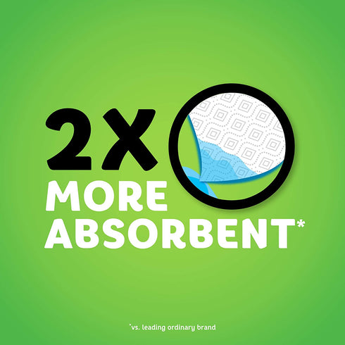 Bounty Select-A-Size Paper Towels, White, 2 Double Plus Rolls = 5 Regular Rolls