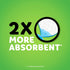 Bounty Select-A-Size Paper Towels, White, 2 Double Plus Rolls = 5 Regular Rolls