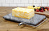RSVP International Cheese Slicer Cut Cheese, Meats & Other Appetizers, 10.25x9.5x1", Gray Marble