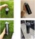 Stainless Steel Vacuum Insulated Water Bottle,Wide Mouth Metal Water Bottle,Black Double Wall with Leak Proof Spout Lid, BPA Free,25oz