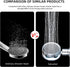 HERLLY High Pressure Shower Head with Handheld,Angle-adjustable Showerhead with Turbofan,Hydro Jet Shower Head with Shower Bracket Holder and Filter,for Detachable and One-click Pause Button Function