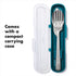 OXO Good Grips Prep & Go Stainless Steel Utensil Set with Case, Dishwasher Safe