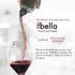 TRIBELLA - Air Speed Wine Aerator with Single-Injected Polycarbonate Spouts, Handmade Easy-to-Use, No-Drip Wine Pouring Device, Red Wine Decanter, Wine Pouring Accessory
