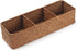 Seagrass Storage Basket Woven Shelf Baskets for Bathroom Vanity Dresser Organizer 14.6inch x 4.7inch x 3.1inch