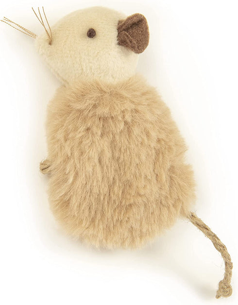 SmartyKat Madcap Mania Refillable Plush Catnip Cat Toy, Includes Catnip Tube - Randomly Selected Color, One Size