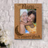 KATE POSH - Nana I Love You to the Moon and Back Engraved Natural Wood Picture Frame, Mother's Day Gifts for Grandma, Birthday Gifts, Best Grandma Ever, Granddaughter & Grandson (4x6-Vertical)